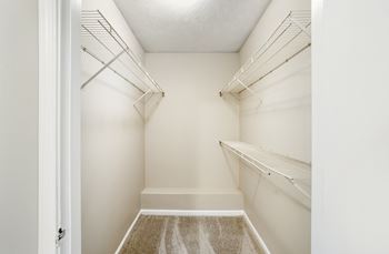 Spacious Walk-in Closets